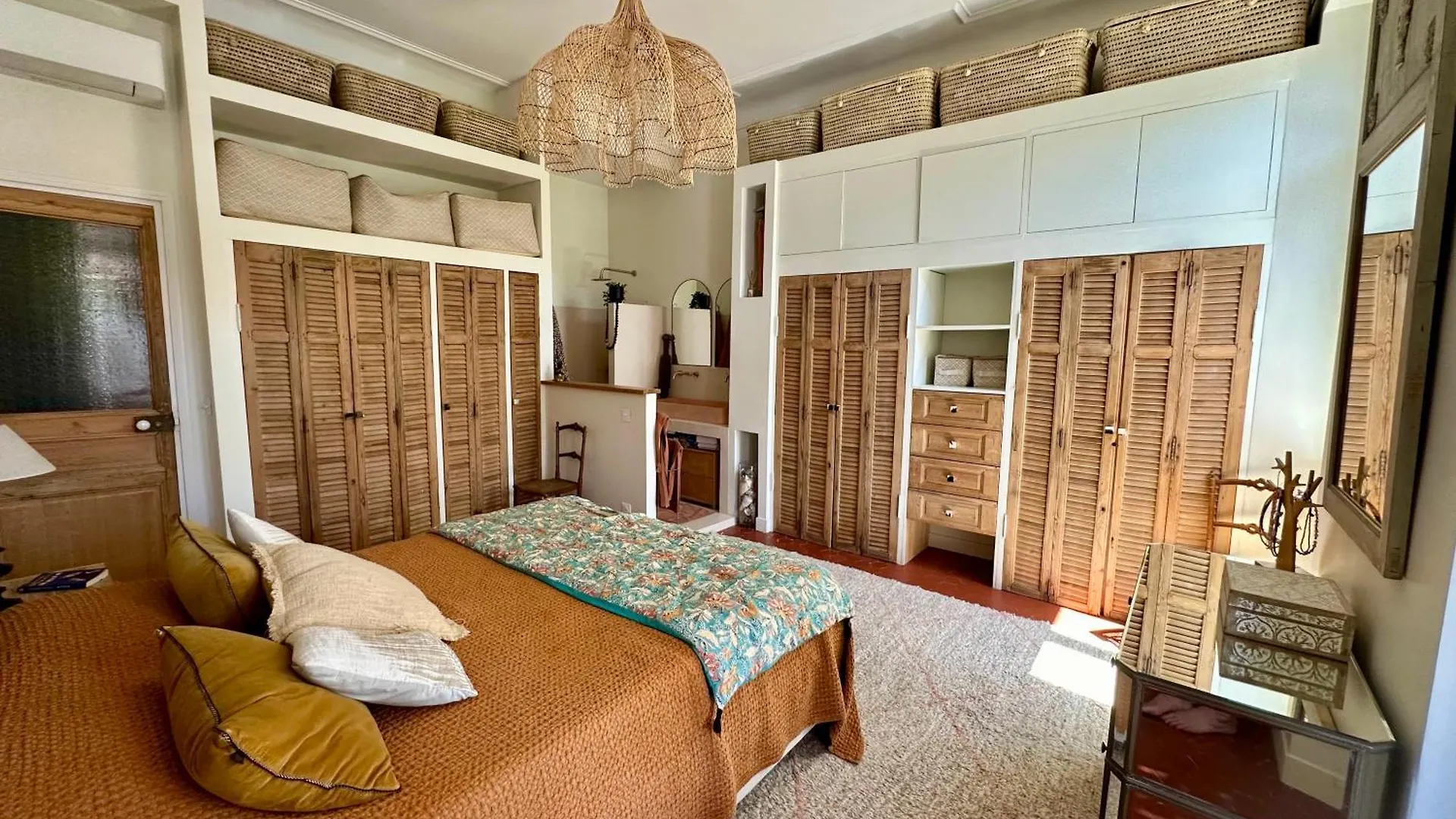 אקס-אן-פרובאנס Divine Idylle Luxe 3 Chambres, Terrasse 130M2, Jacuzzi, Clim Plein Centre דירה